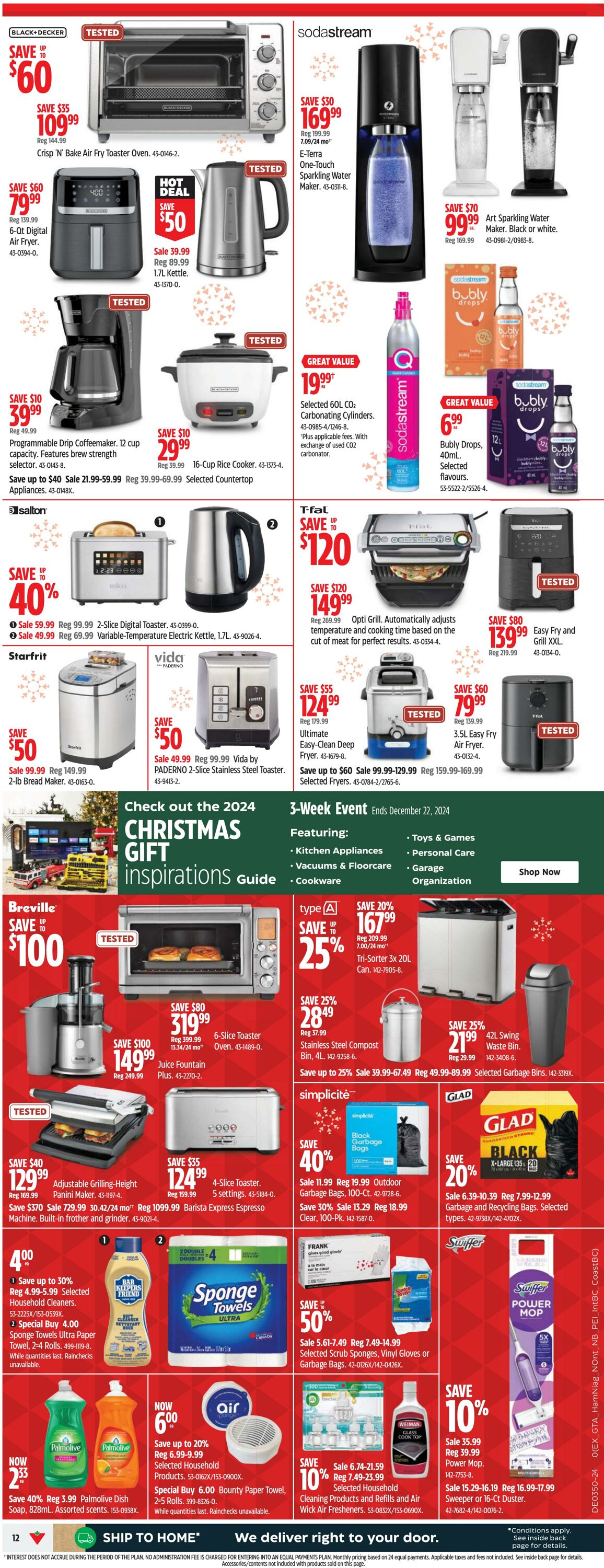 Flyer Canadian Tire 05.12.2024 - 15.12.2024