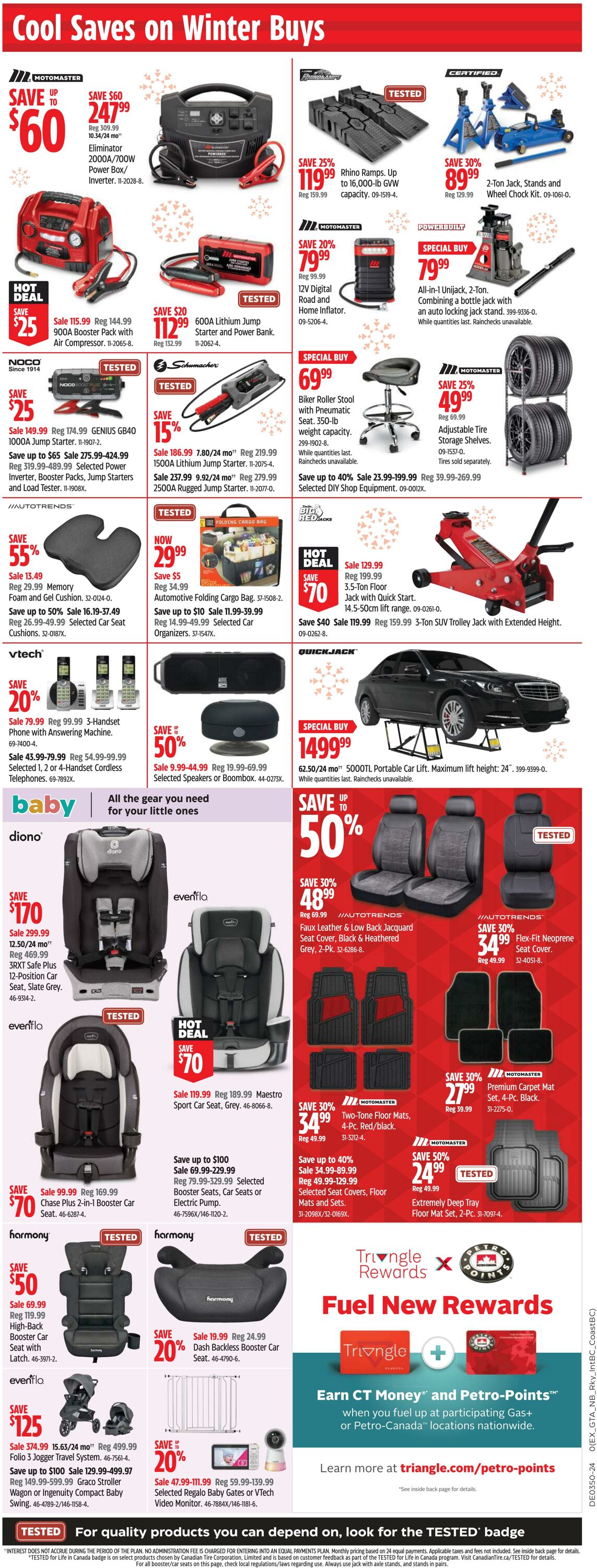 Flyer Canadian Tire 05.12.2024 - 15.12.2024