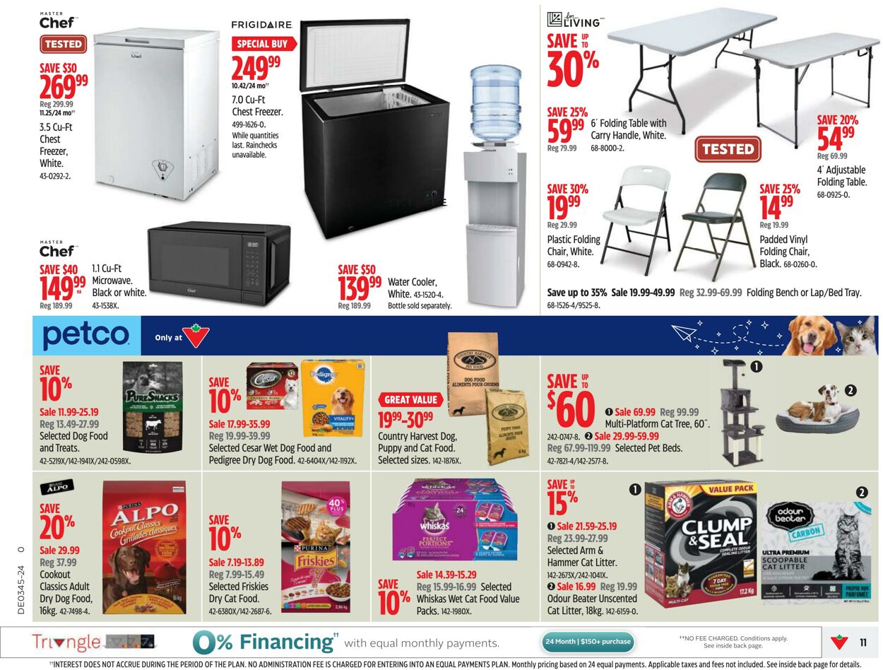 Flyer Canadian Tire 31.10.2024 - 06.11.2024