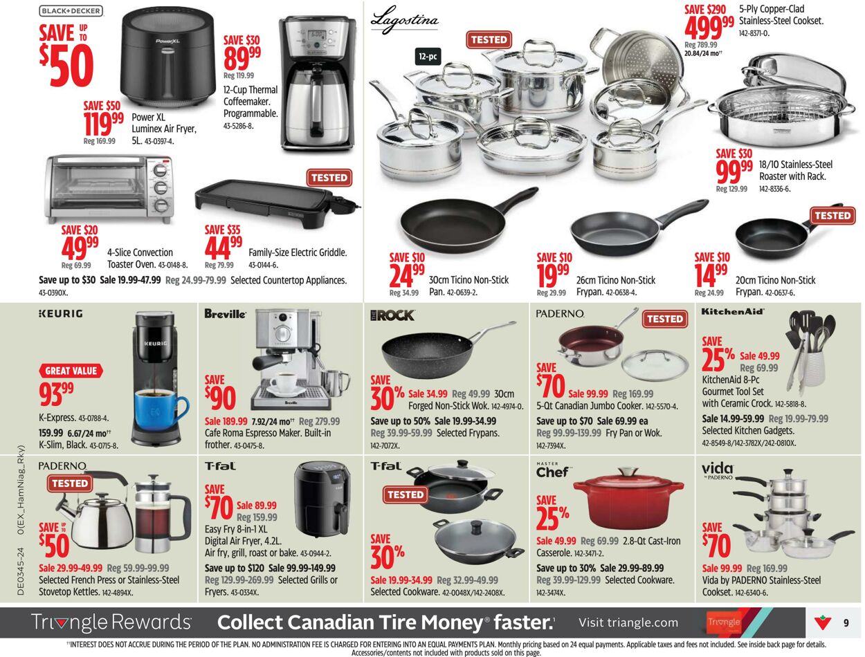 Flyer Canadian Tire 31.10.2024 - 06.11.2024