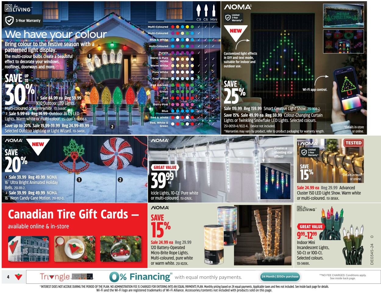 Flyer Canadian Tire 31.10.2024 - 06.11.2024