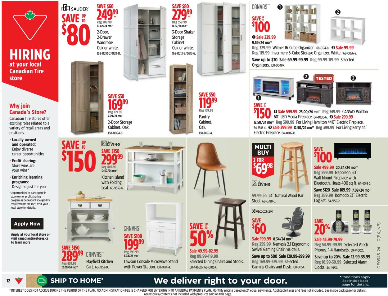 Flyer Canadian Tire 31.10.2024 - 06.11.2024