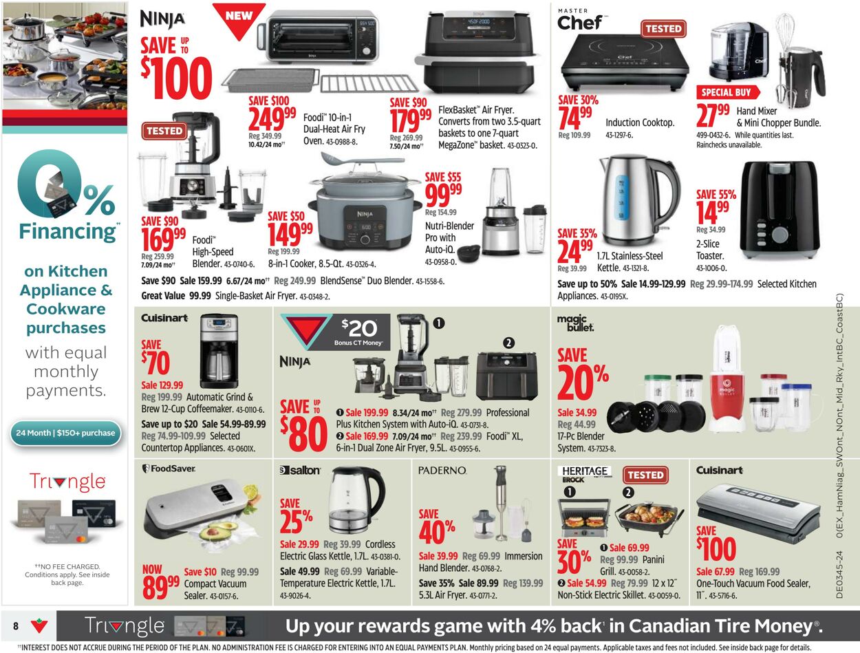 Flyer Canadian Tire 31.10.2024 - 06.11.2024