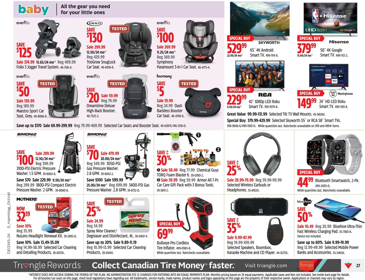 Flyer Canadian Tire 31.10.2024 - 06.11.2024