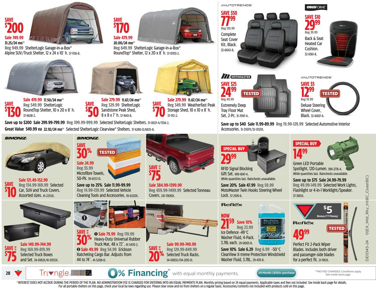 Flyer Canadian Tire 31.10.2024 - 06.11.2024