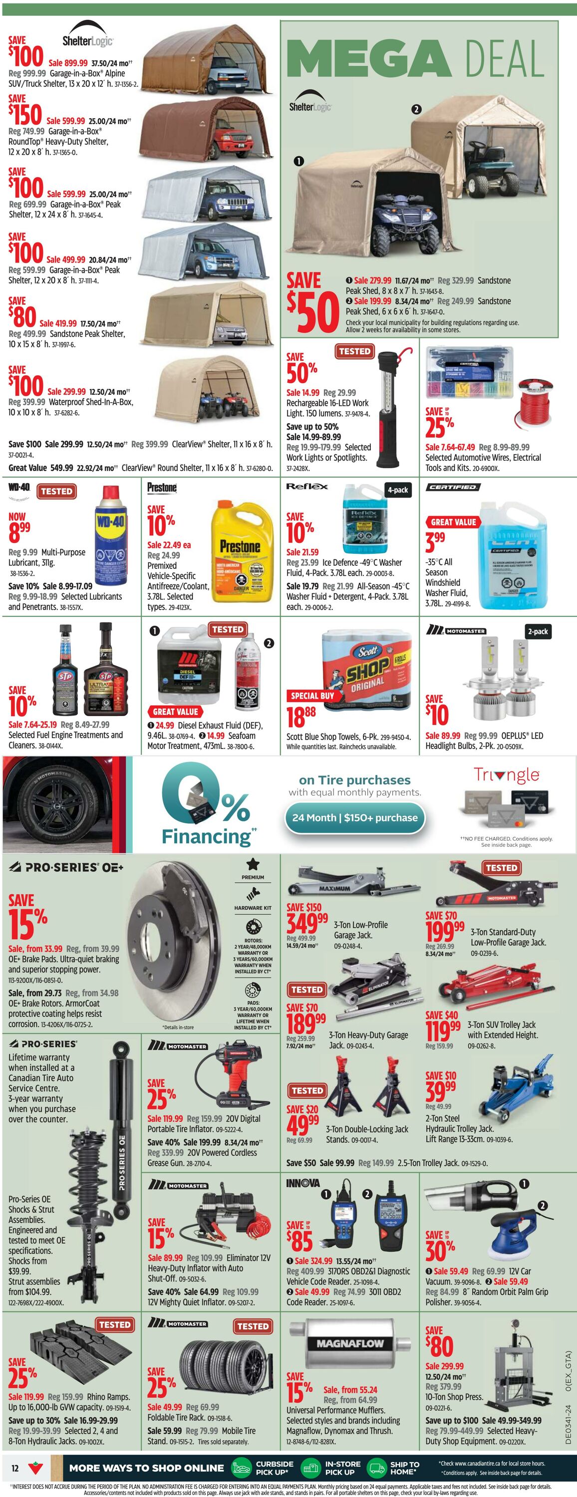 Flyer Canadian Tire 03.10.2024 - 09.10.2024