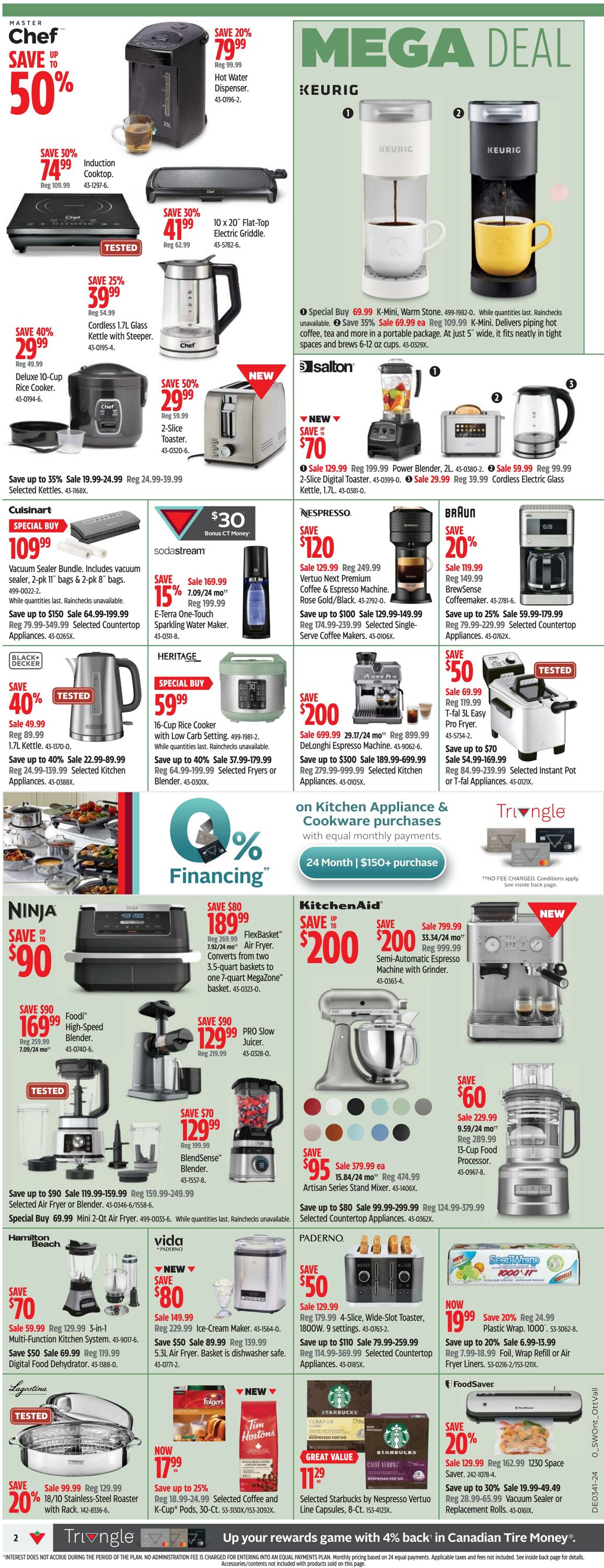 Flyer Canadian Tire 03.10.2024 - 09.10.2024