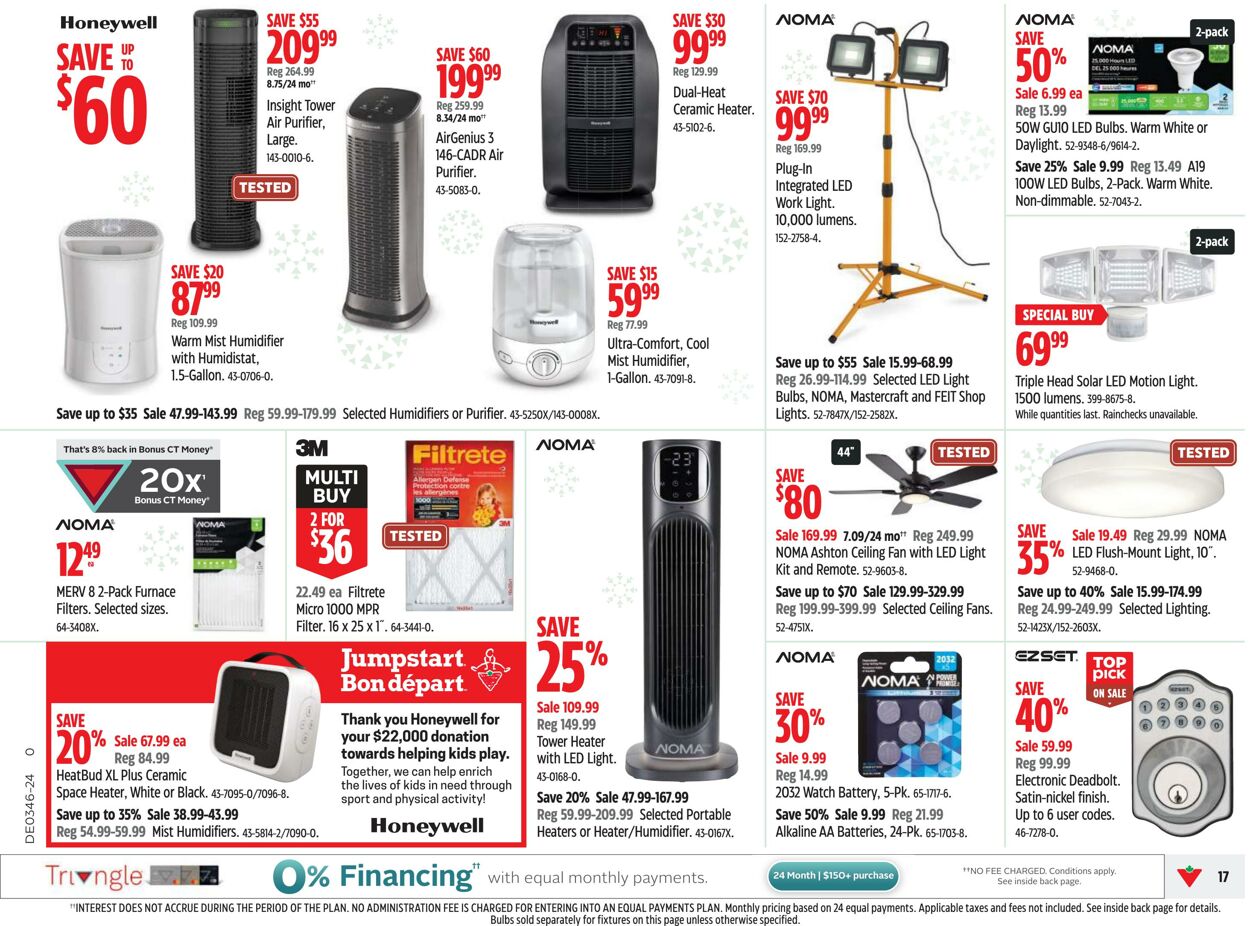 Flyer Canadian Tire 07.11.2024 - 13.11.2024