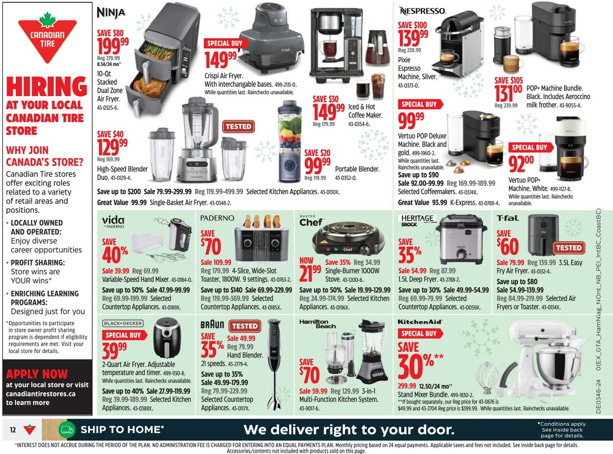 Flyer Canadian Tire 07.11.2024 - 13.11.2024