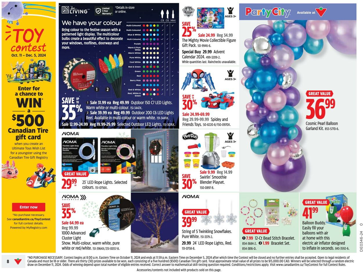 Flyer Canadian Tire 07.11.2024 - 13.11.2024