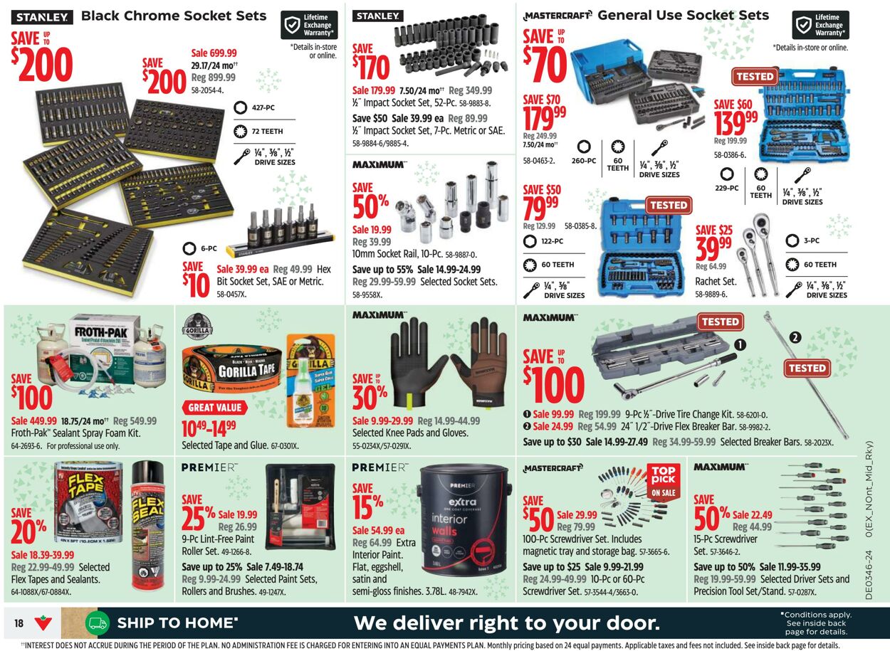 Flyer Canadian Tire 07.11.2024 - 13.11.2024