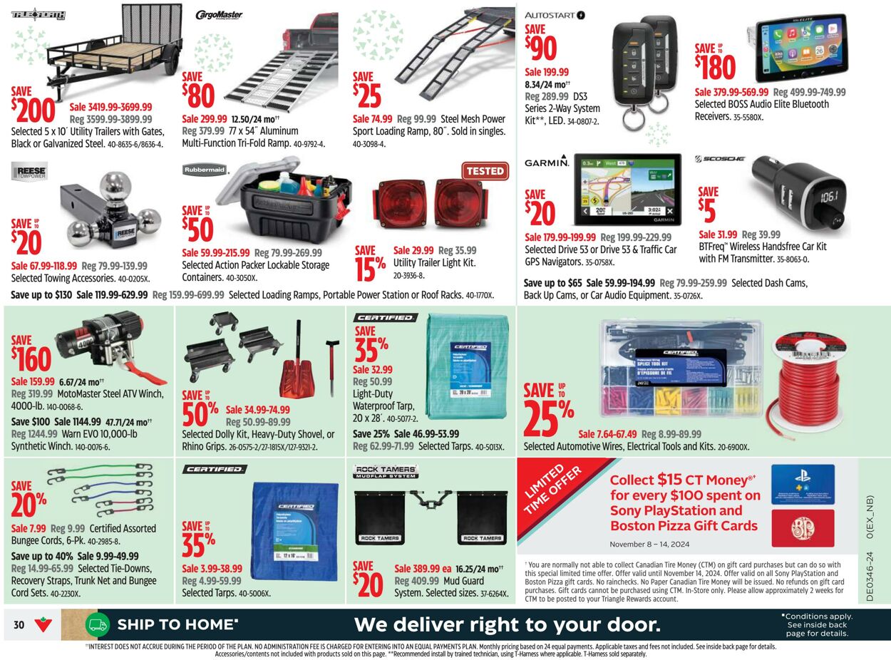 Flyer Canadian Tire 07.11.2024 - 13.11.2024