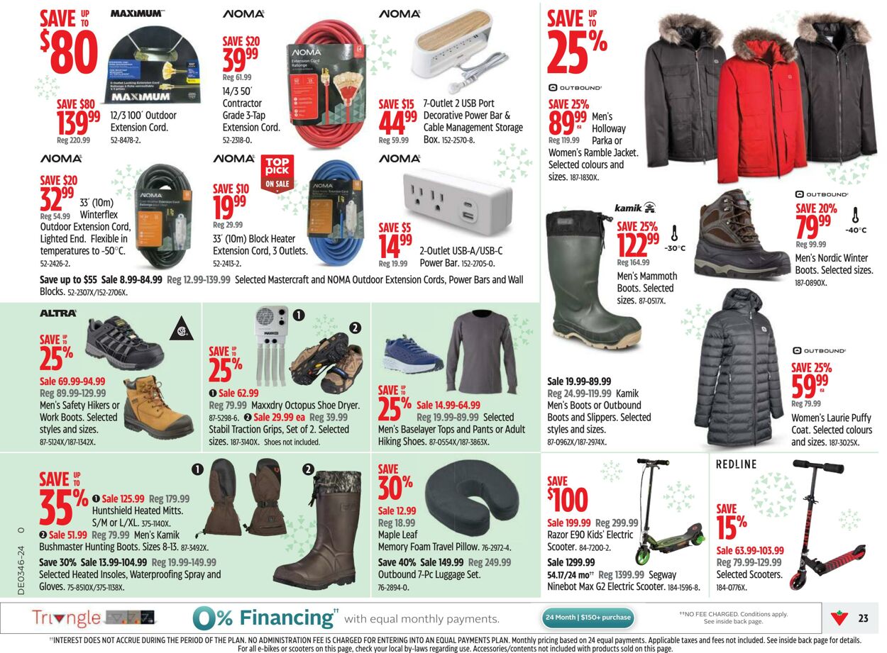 Flyer Canadian Tire 07.11.2024 - 13.11.2024