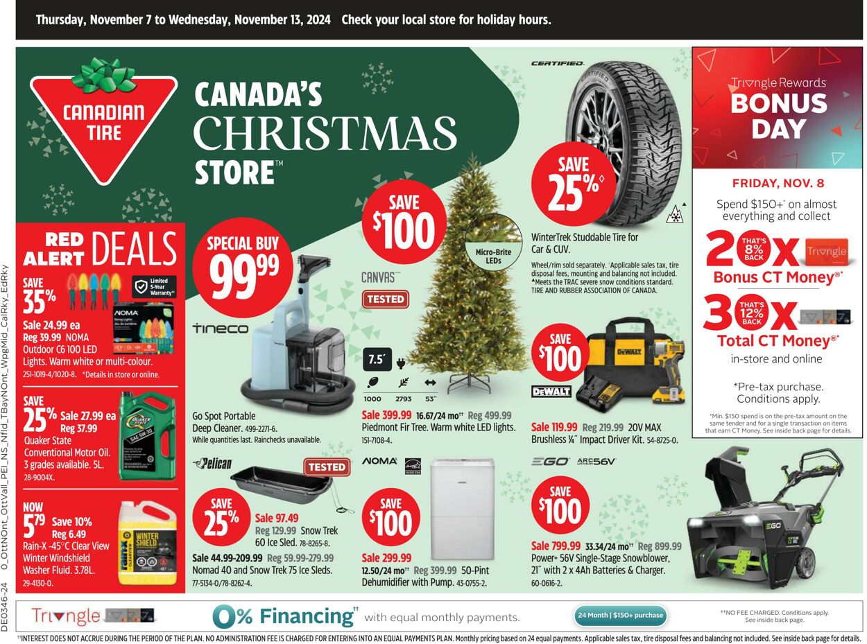 Flyer Canadian Tire 07.11.2024 - 13.11.2024