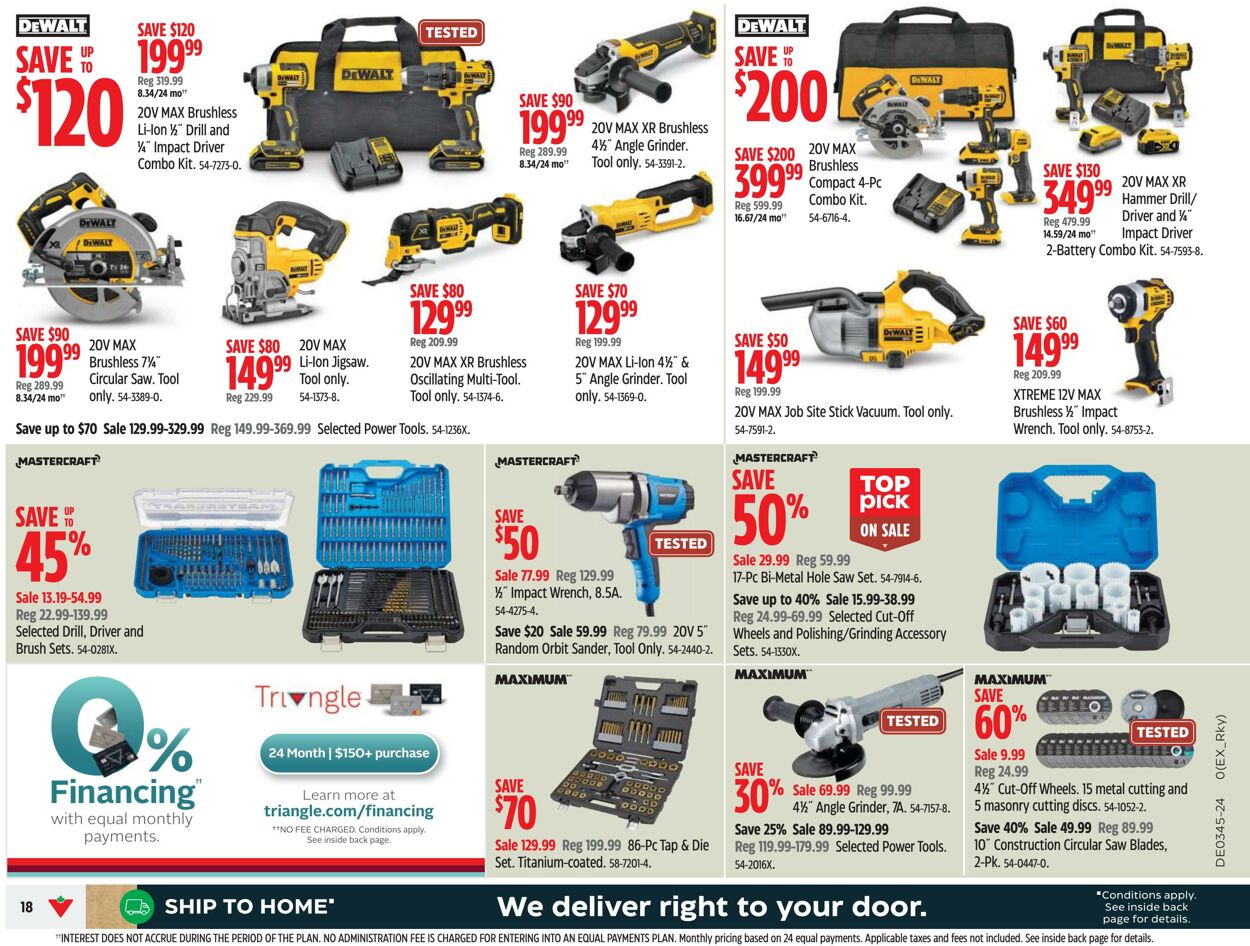 Flyer Canadian Tire 31.10.2024 - 06.11.2024