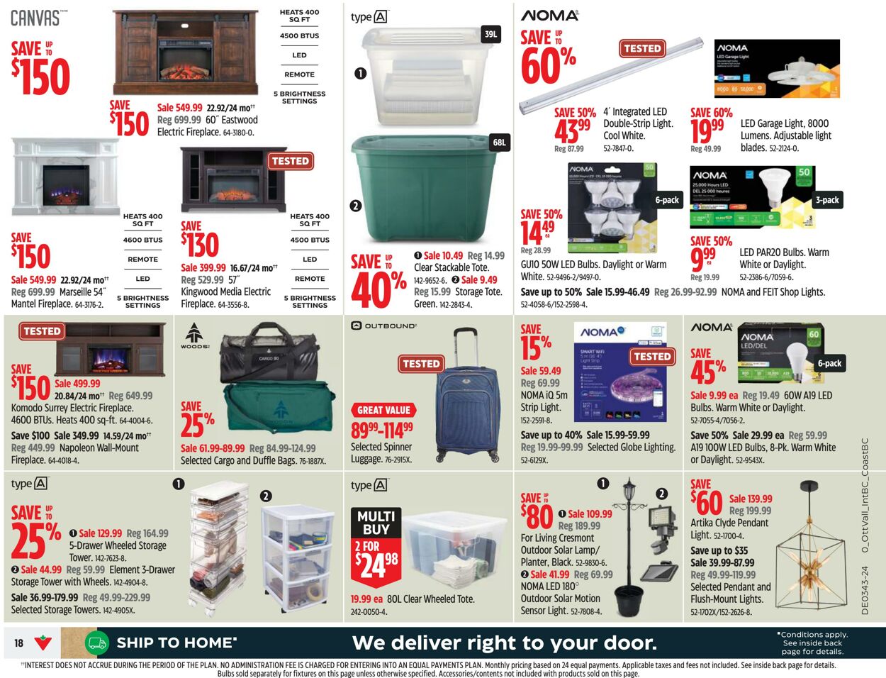 Flyer Canadian Tire 17.10.2024 - 23.10.2024