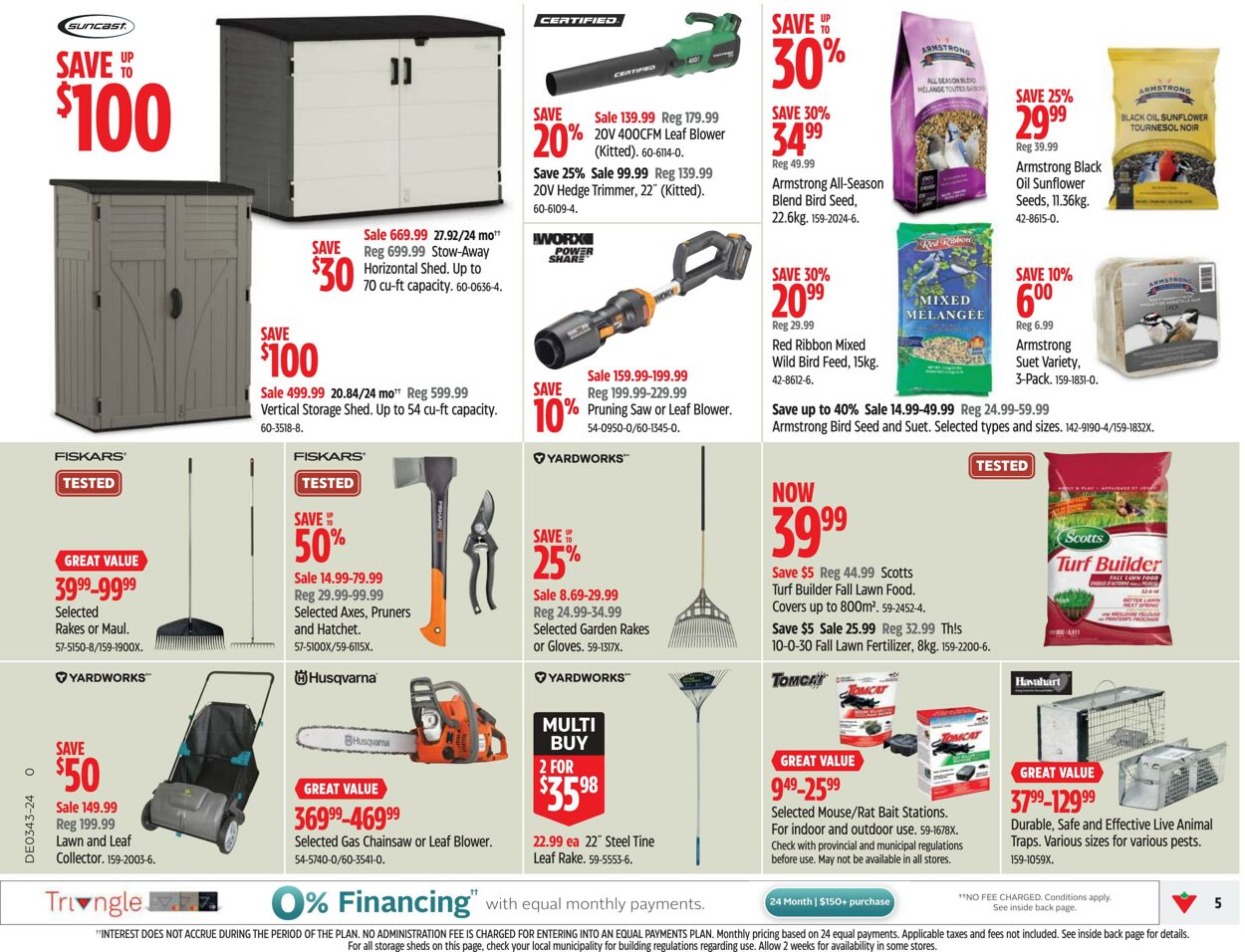 Flyer Canadian Tire 17.10.2024 - 23.10.2024