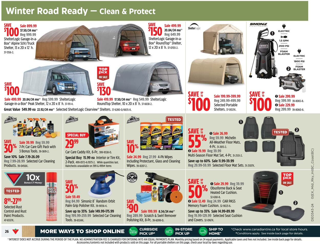 Flyer Canadian Tire 17.10.2024 - 23.10.2024