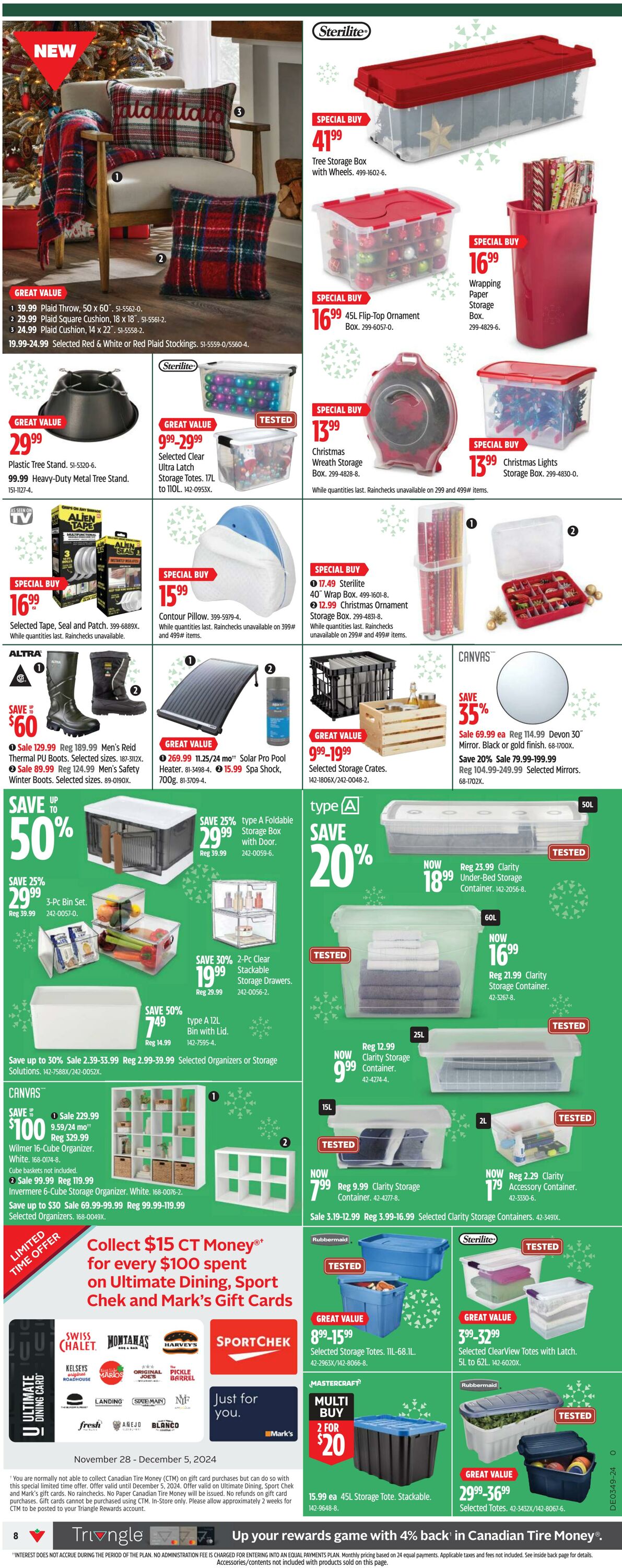 Flyer Canadian Tire 28.11.2024 - 05.12.2024