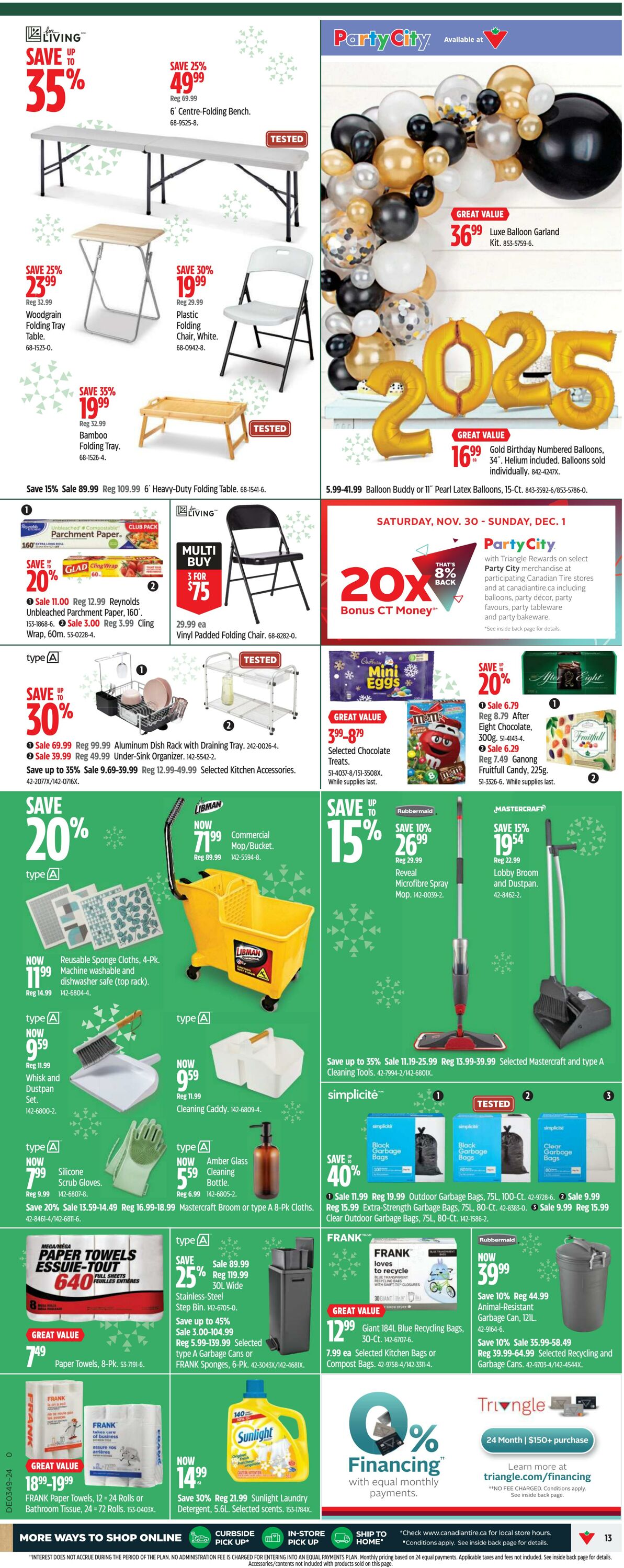 Flyer Canadian Tire 28.11.2024 - 05.12.2024