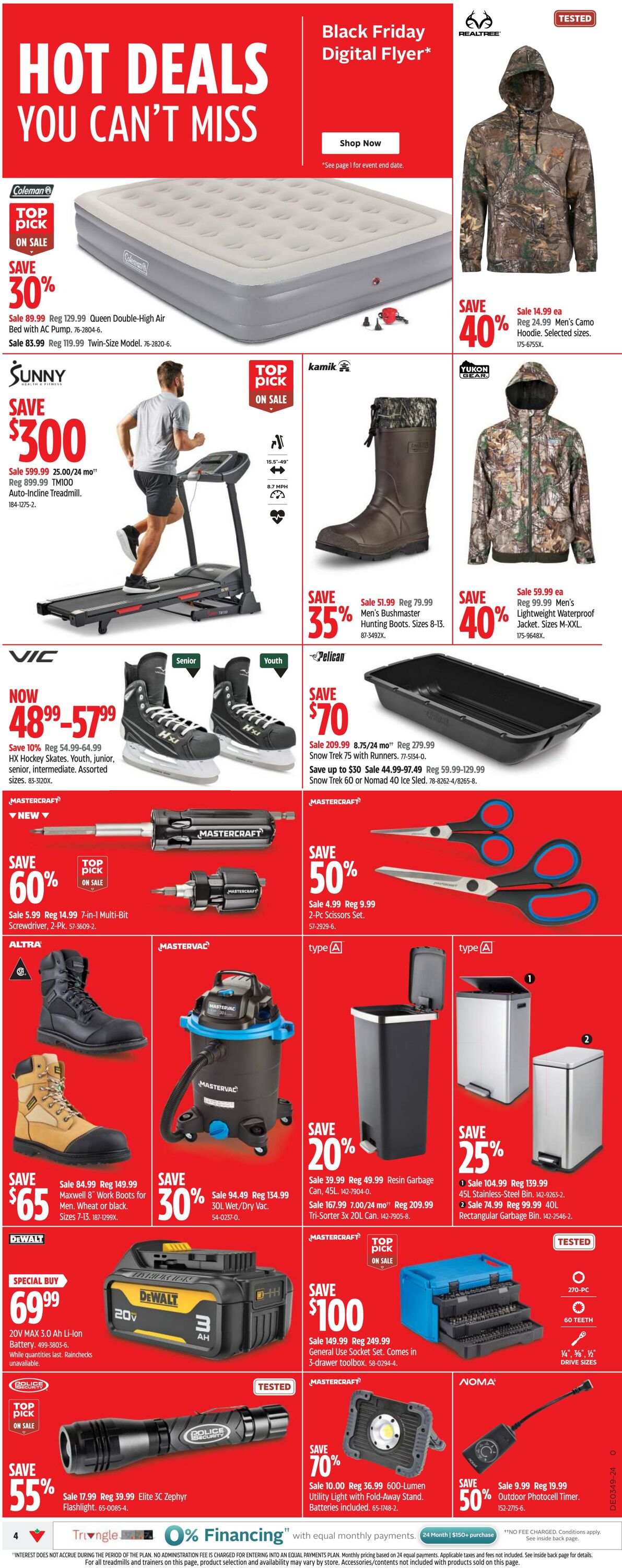 Flyer Canadian Tire 28.11.2024 - 05.12.2024