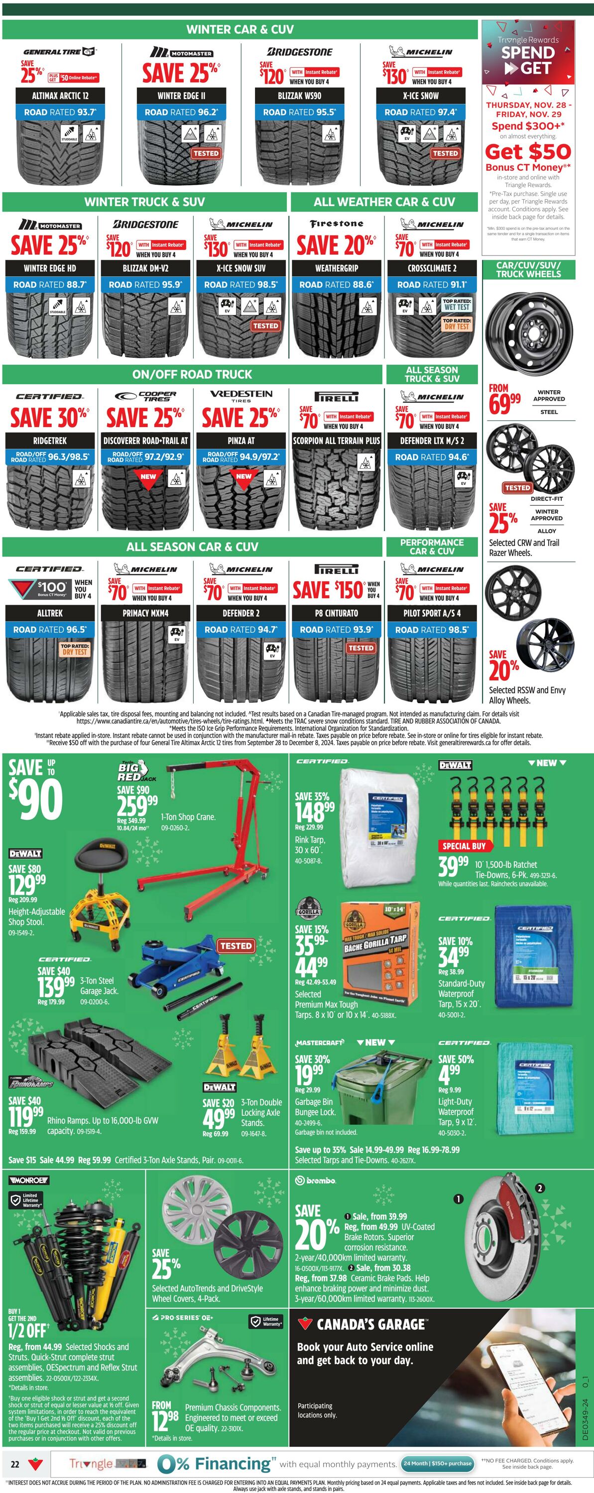 Flyer Canadian Tire 28.11.2024 - 05.12.2024