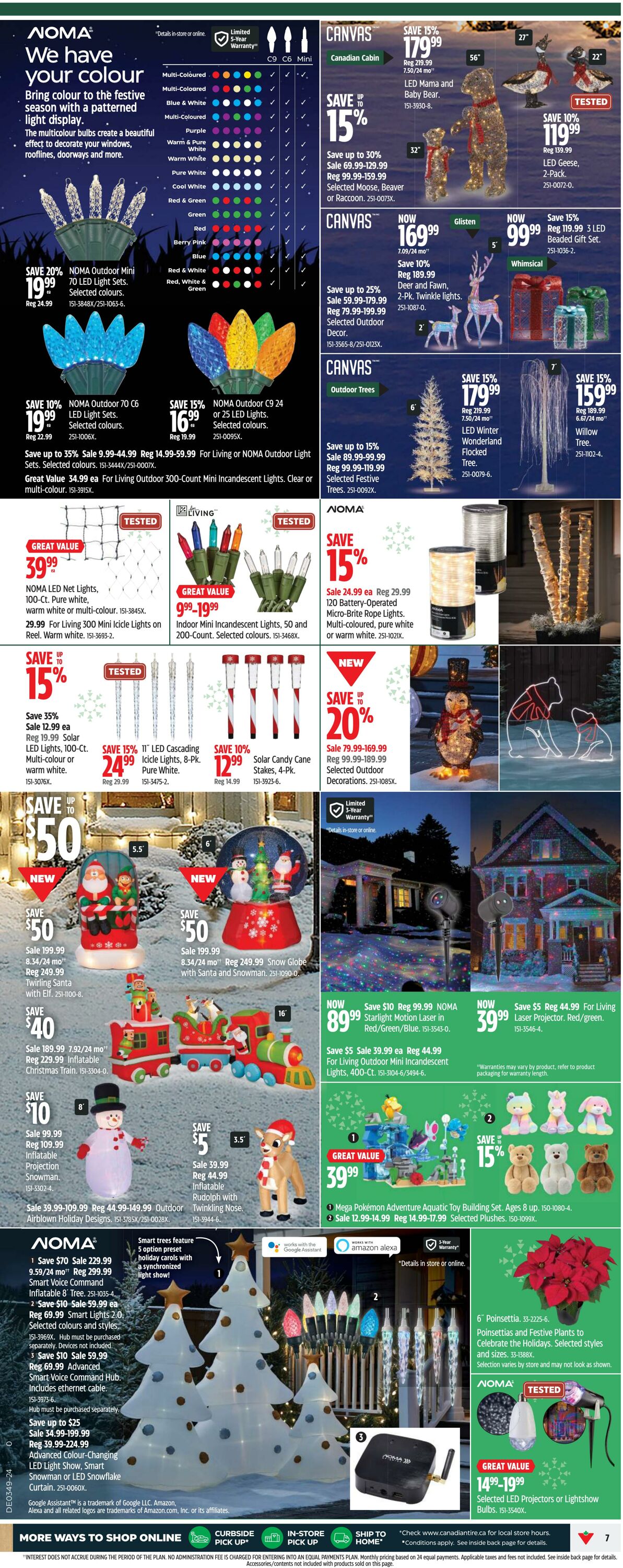 Flyer Canadian Tire 28.11.2024 - 05.12.2024