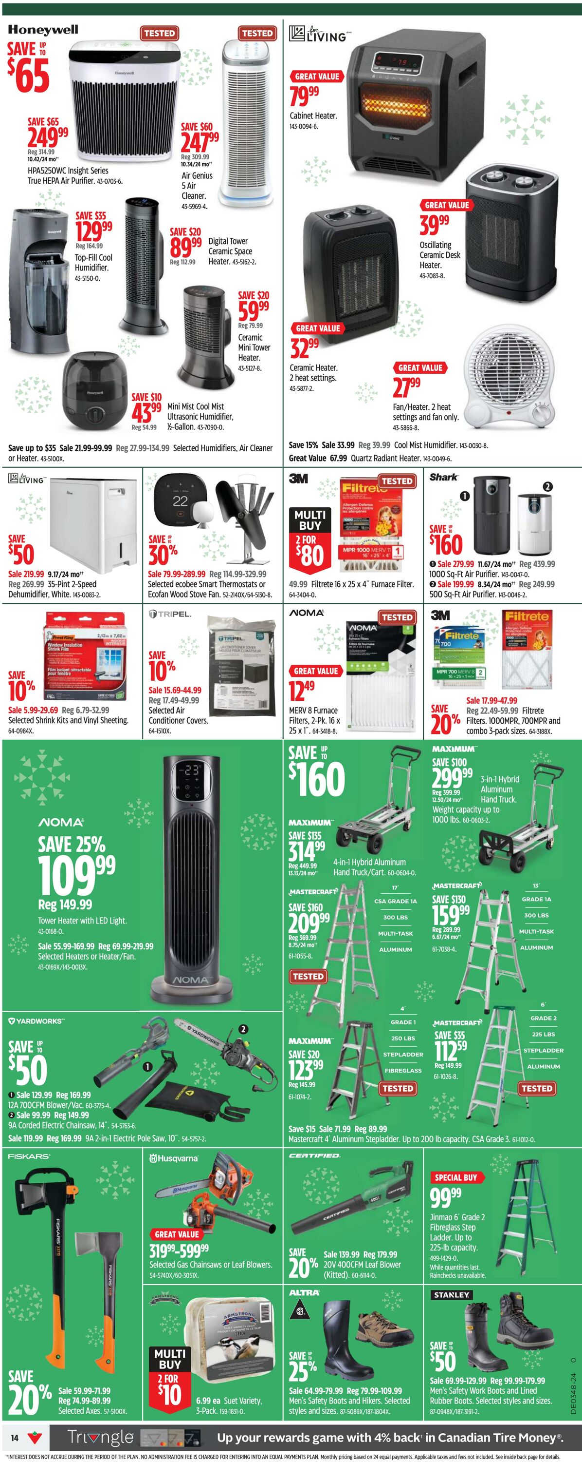 Flyer Canadian Tire 21.11.2024 - 27.11.2024