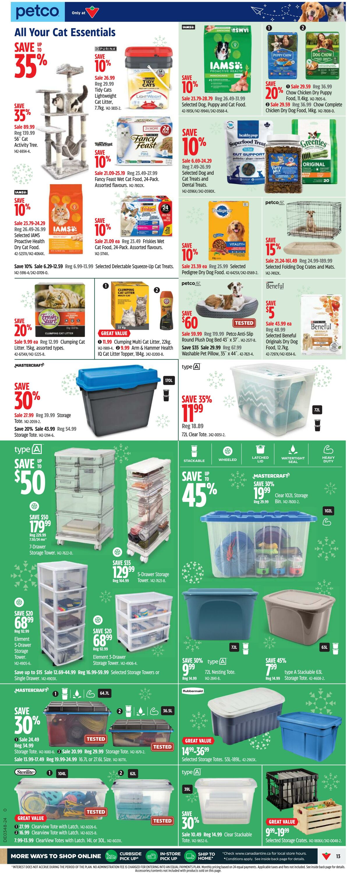 Flyer Canadian Tire 21.11.2024 - 27.11.2024