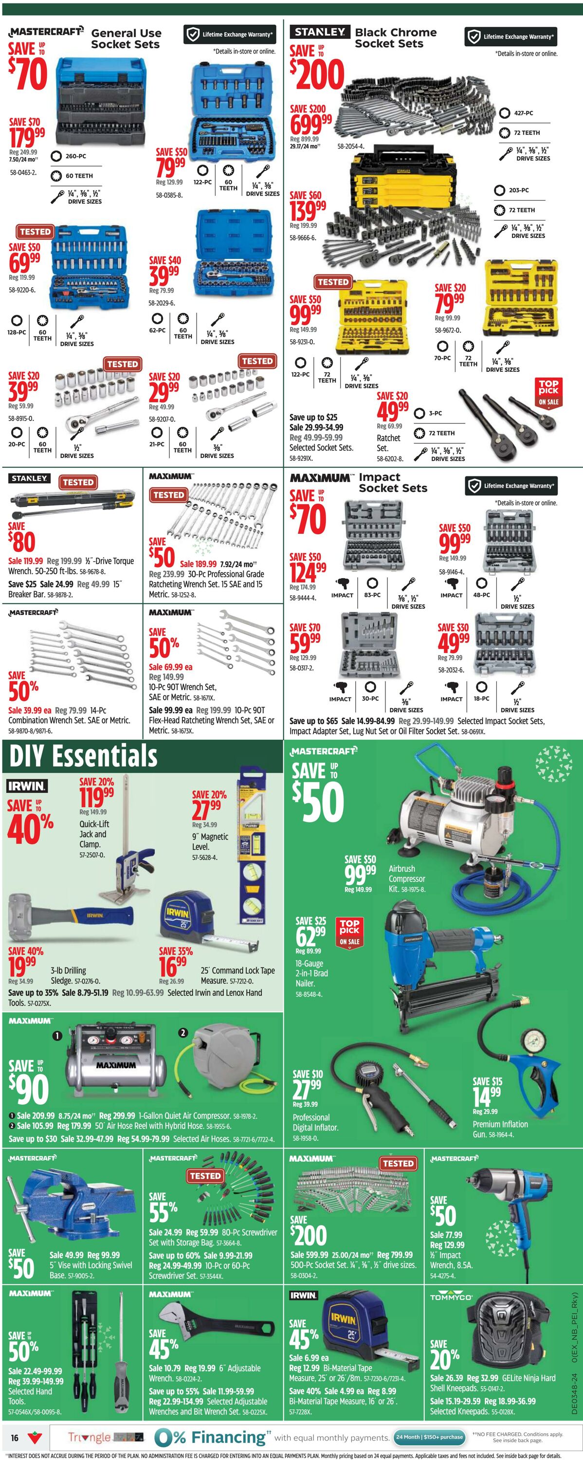 Flyer Canadian Tire 21.11.2024 - 27.11.2024