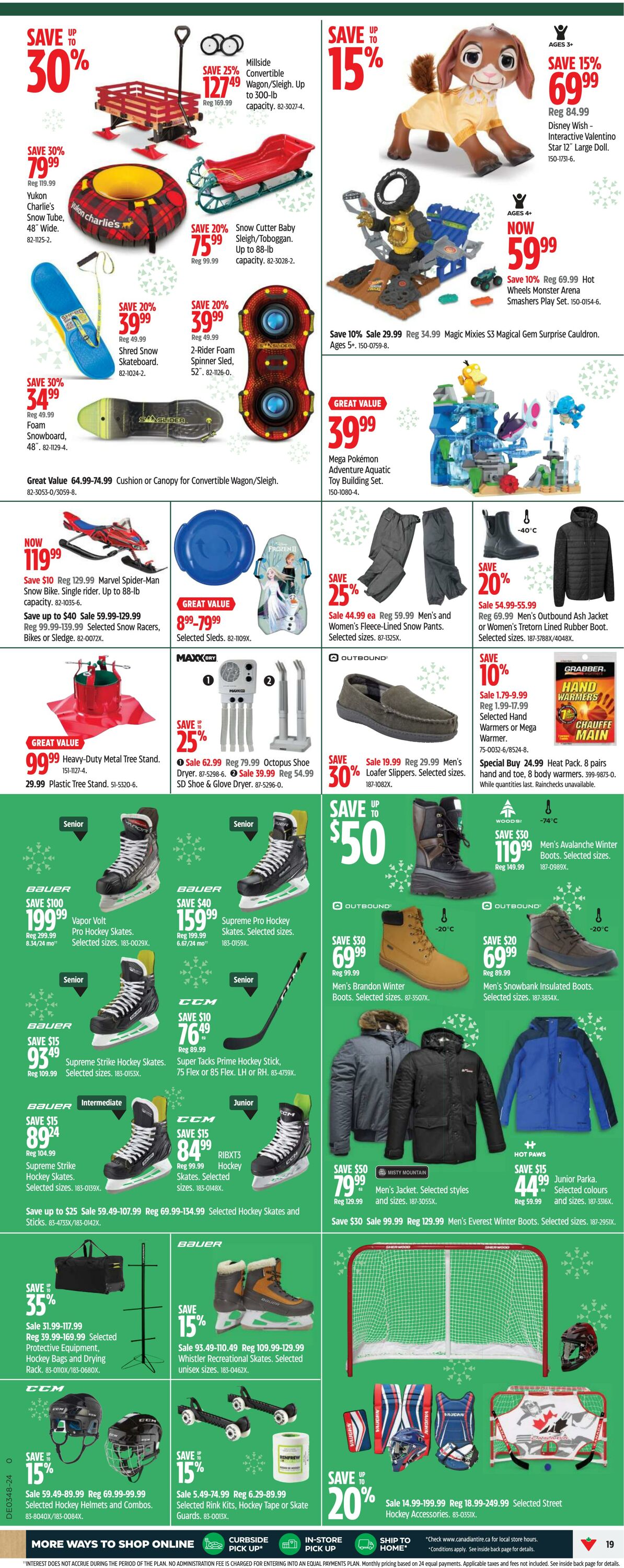 Flyer Canadian Tire 21.11.2024 - 27.11.2024