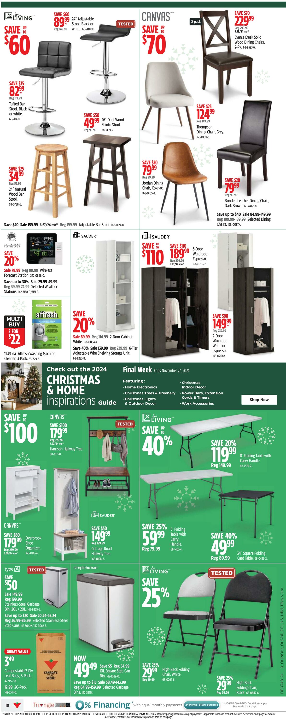 Flyer Canadian Tire 21.11.2024 - 27.11.2024