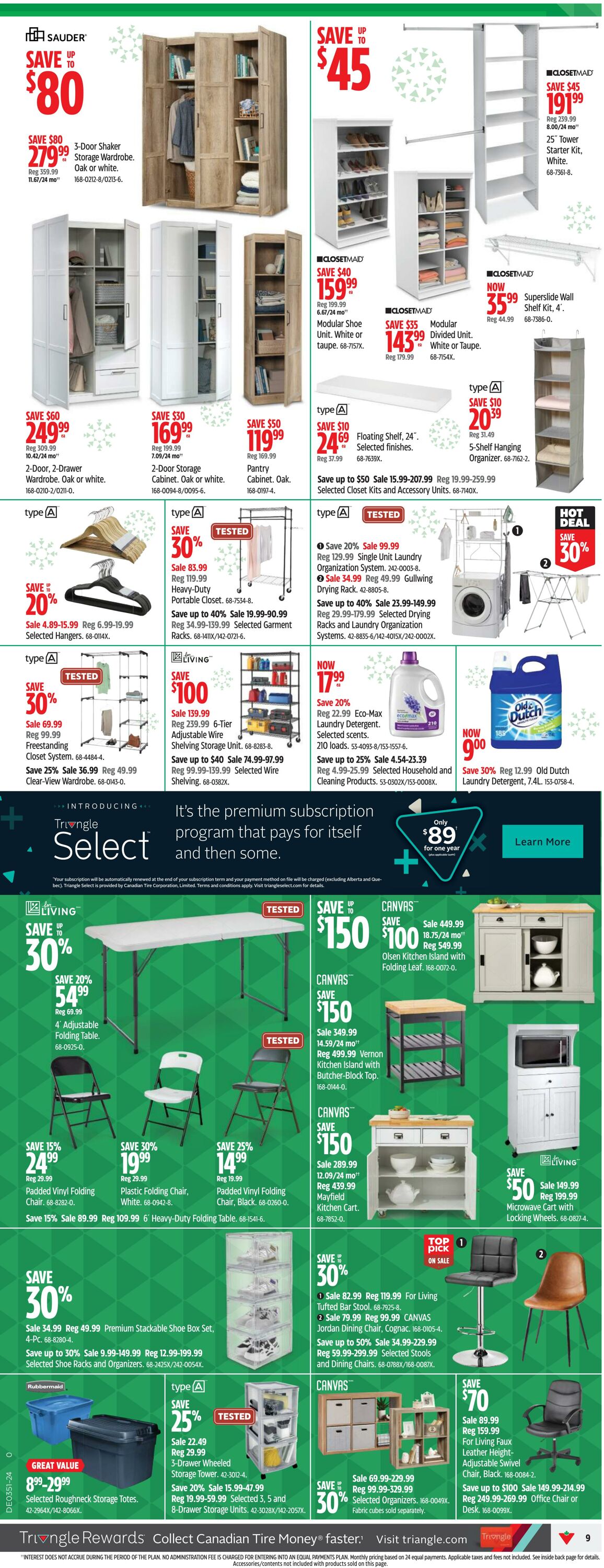 Flyer Canadian Tire 12.12.2024 - 22.12.2024