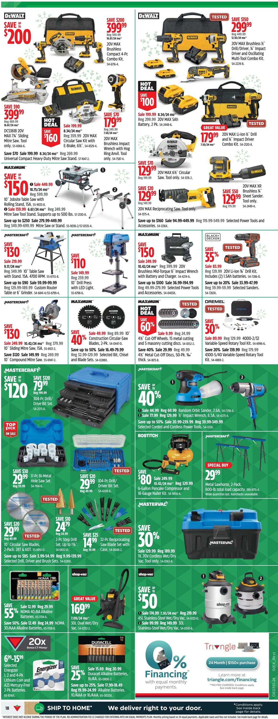 Flyer Canadian Tire 12.12.2024 - 22.12.2024