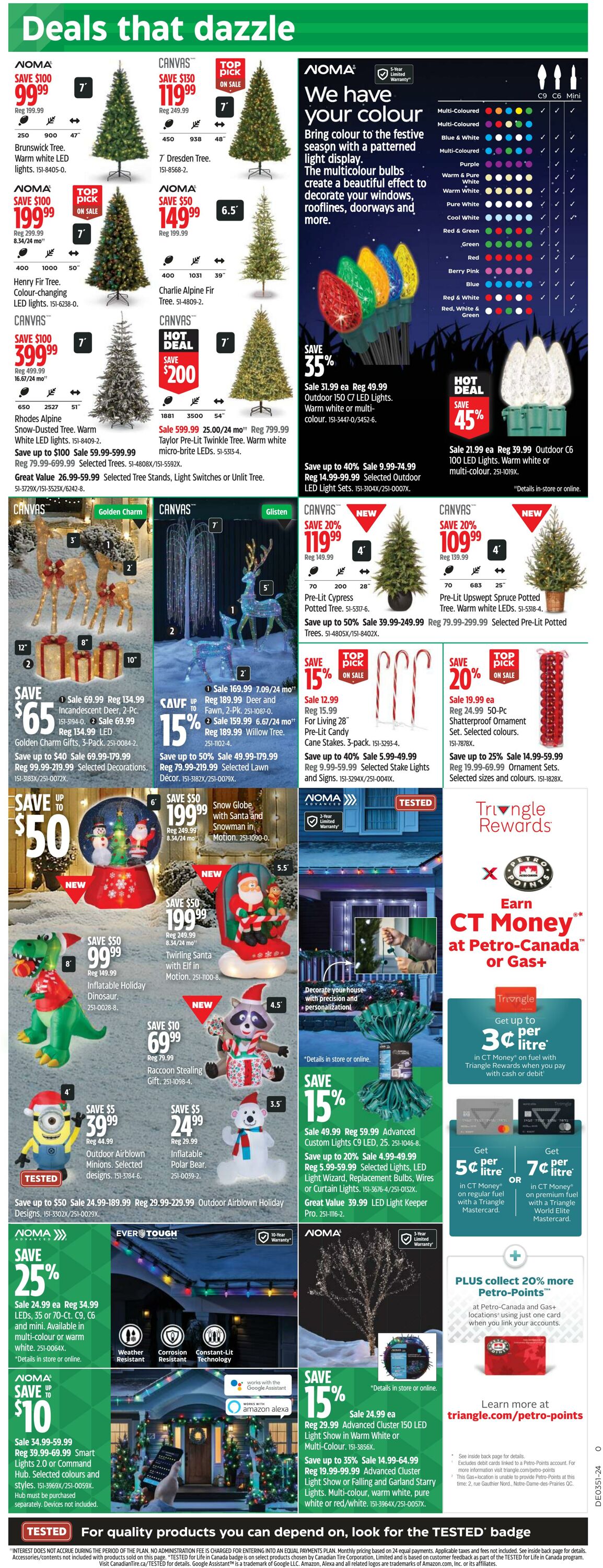 Flyer Canadian Tire 12.12.2024 - 22.12.2024