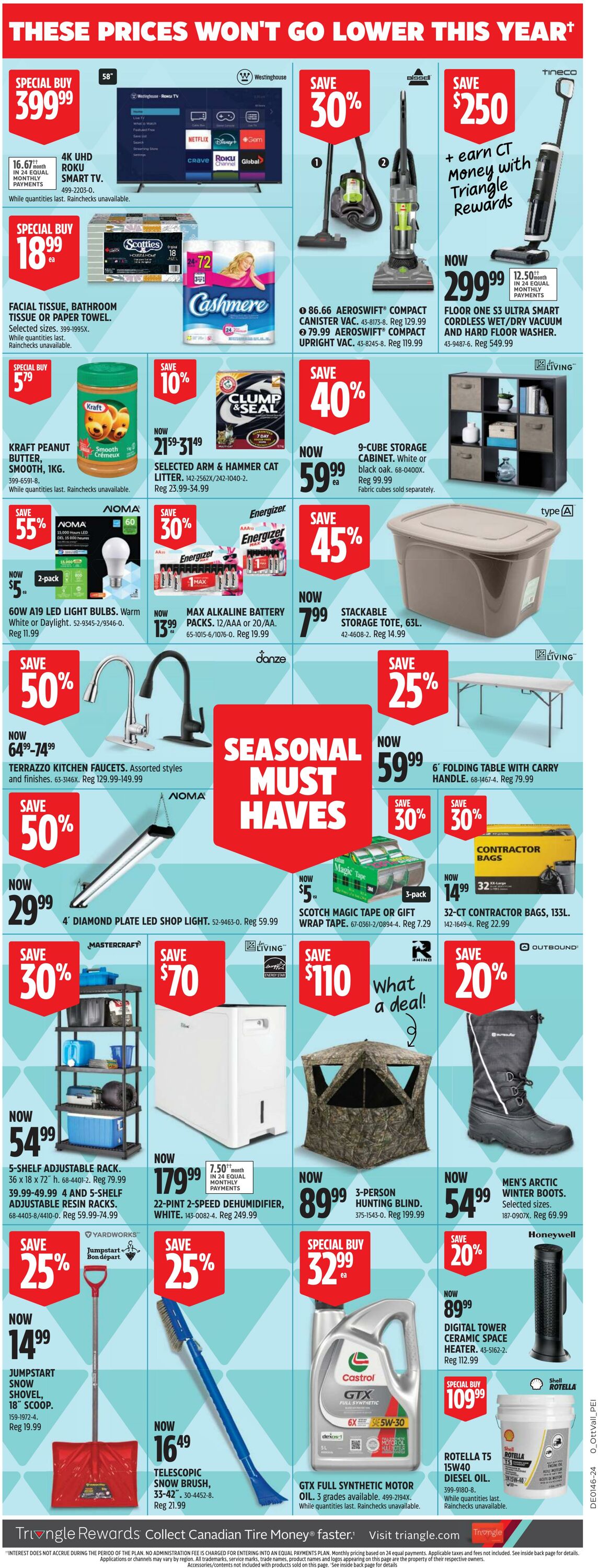 Flyer Canadian Tire 07.11.2024 - 13.11.2024