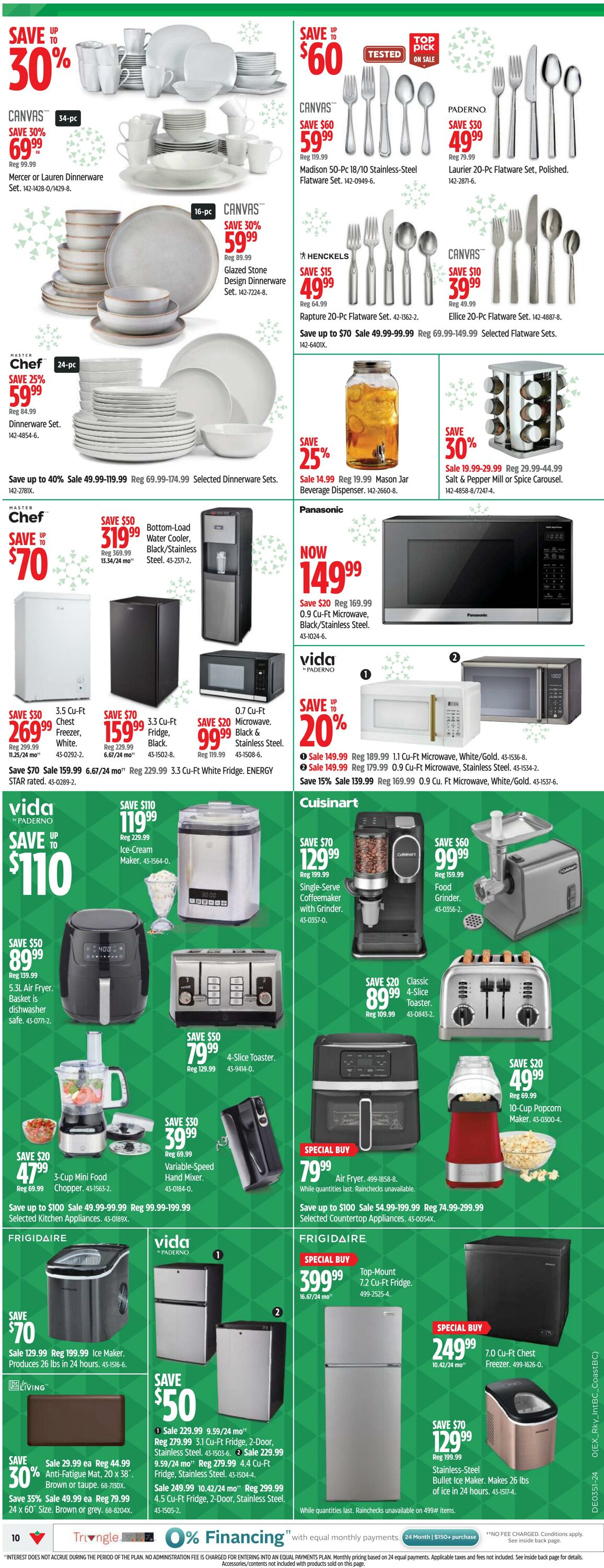 Flyer Canadian Tire 12.12.2024 - 22.12.2024