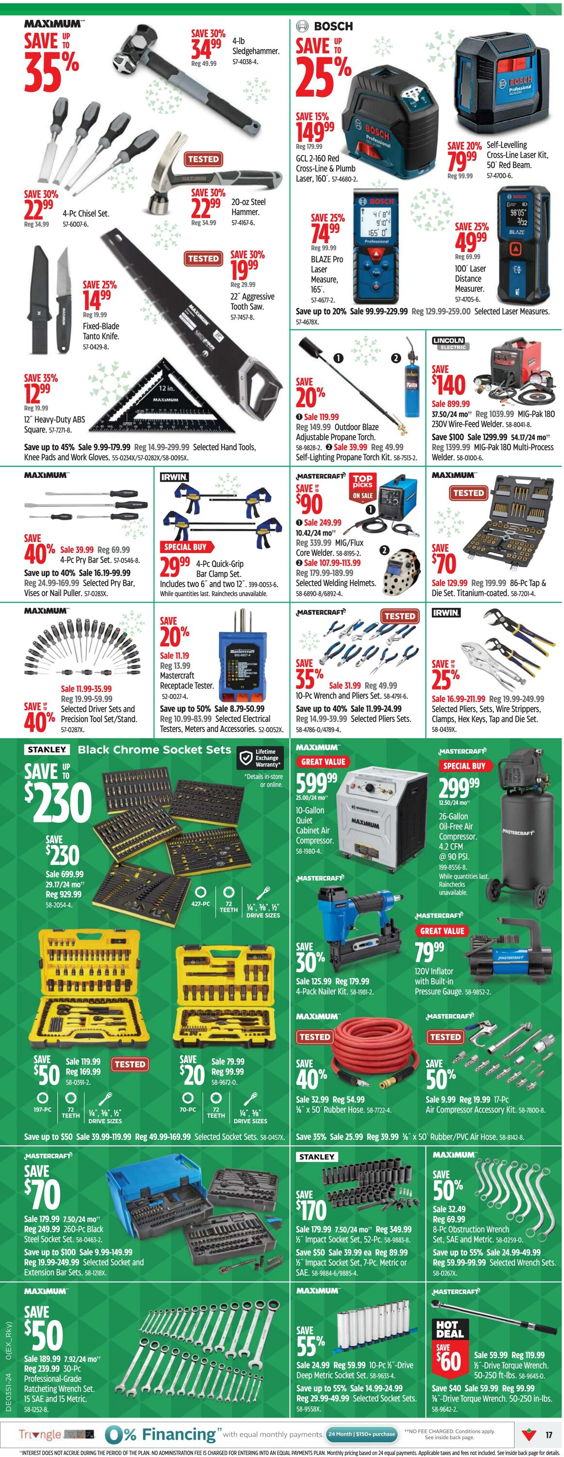 Flyer Canadian Tire 12.12.2024 - 22.12.2024