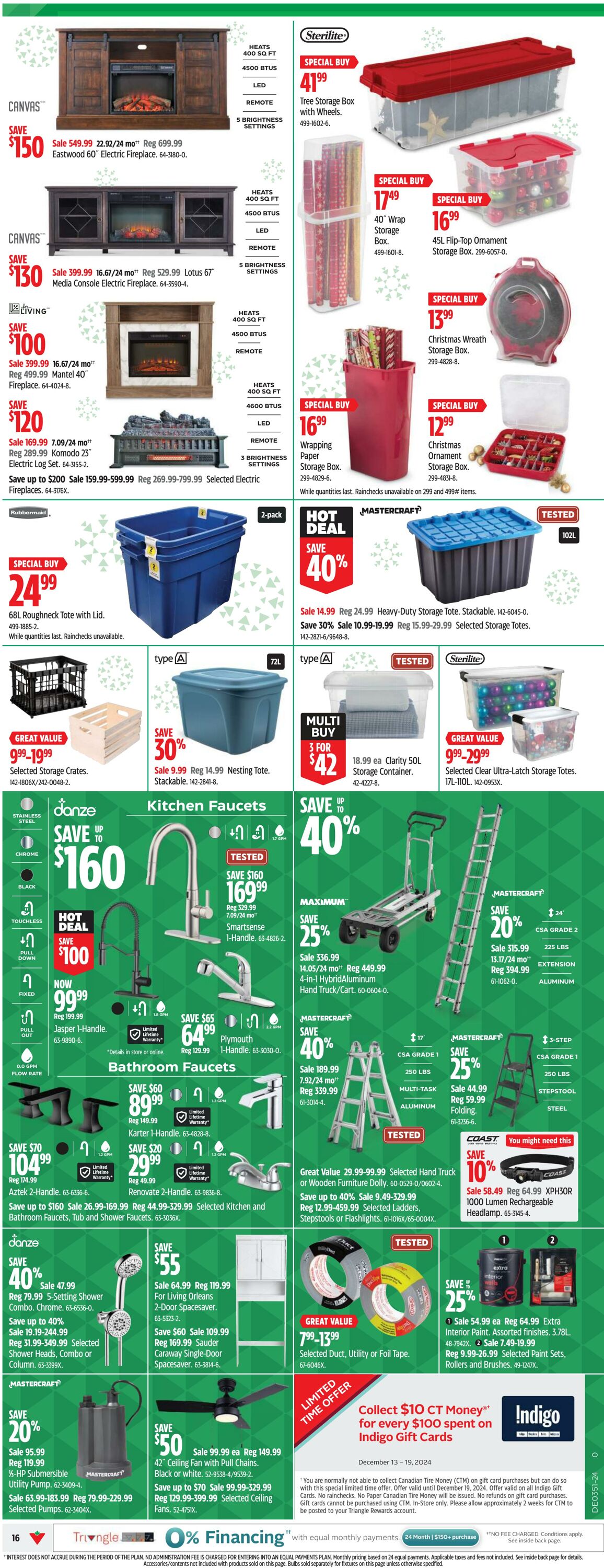 Flyer Canadian Tire 12.12.2024 - 22.12.2024