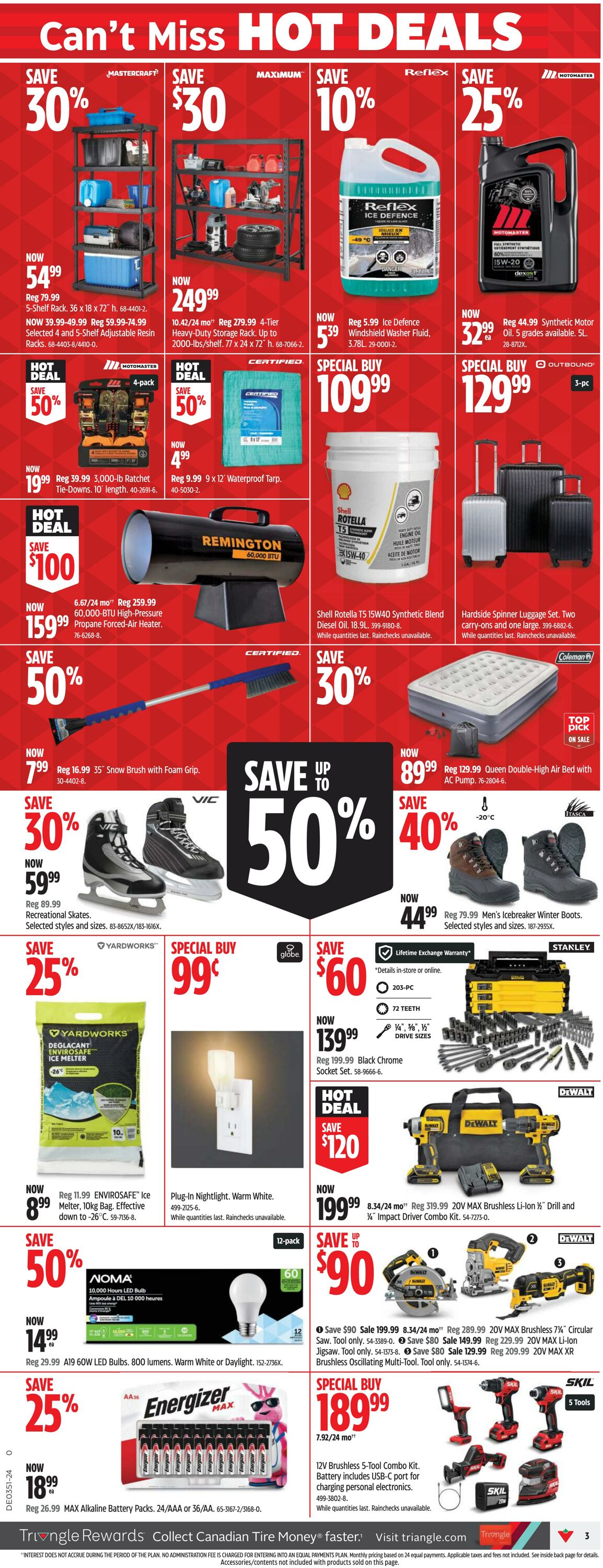 Flyer Canadian Tire 12.12.2024 - 22.12.2024