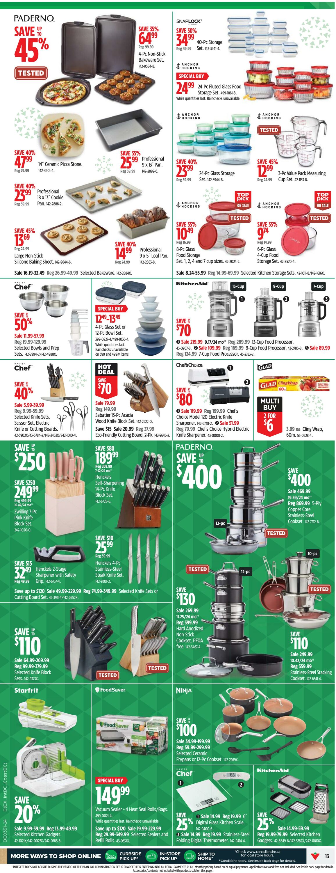 Flyer Canadian Tire 12.12.2024 - 22.12.2024