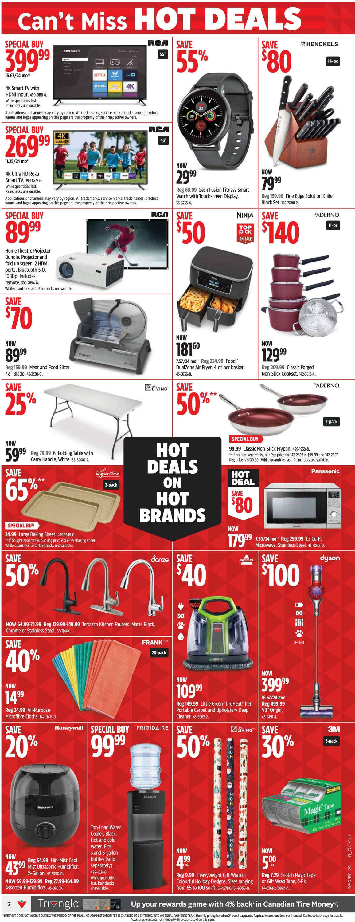 Flyer Canadian Tire 12.12.2024 - 22.12.2024