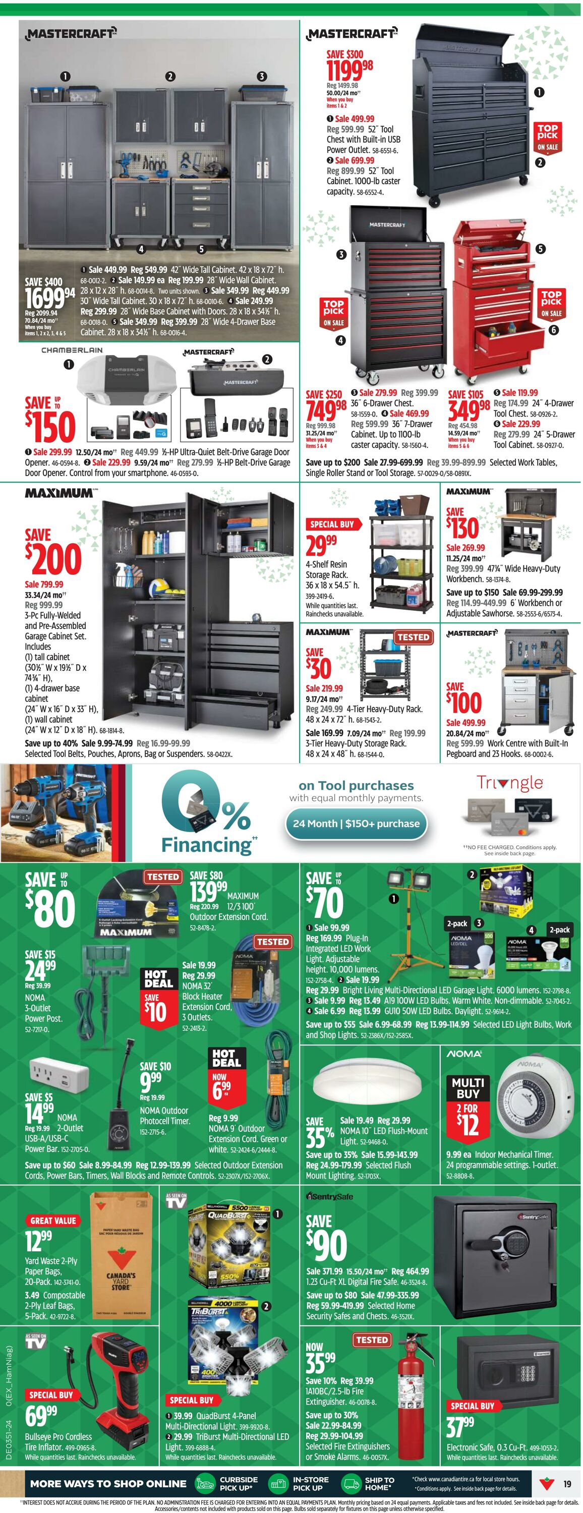 Flyer Canadian Tire 12.12.2024 - 22.12.2024