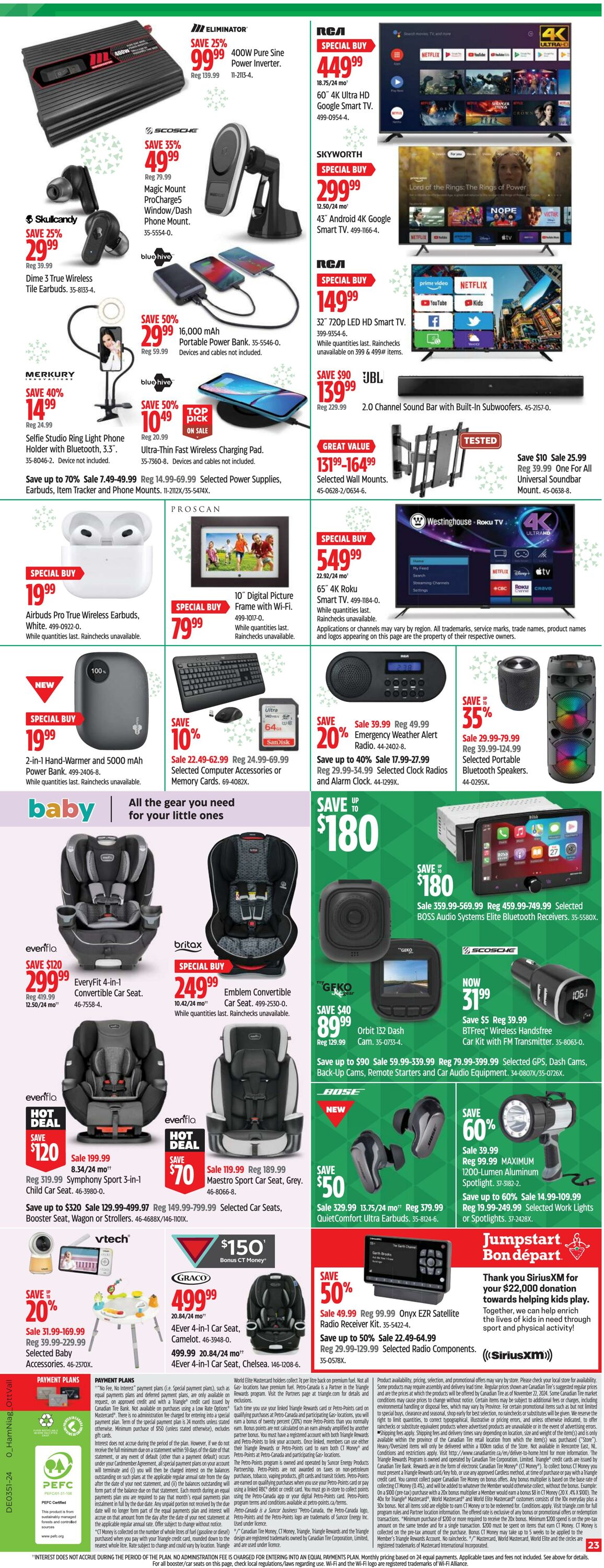 Flyer Canadian Tire 12.12.2024 - 22.12.2024