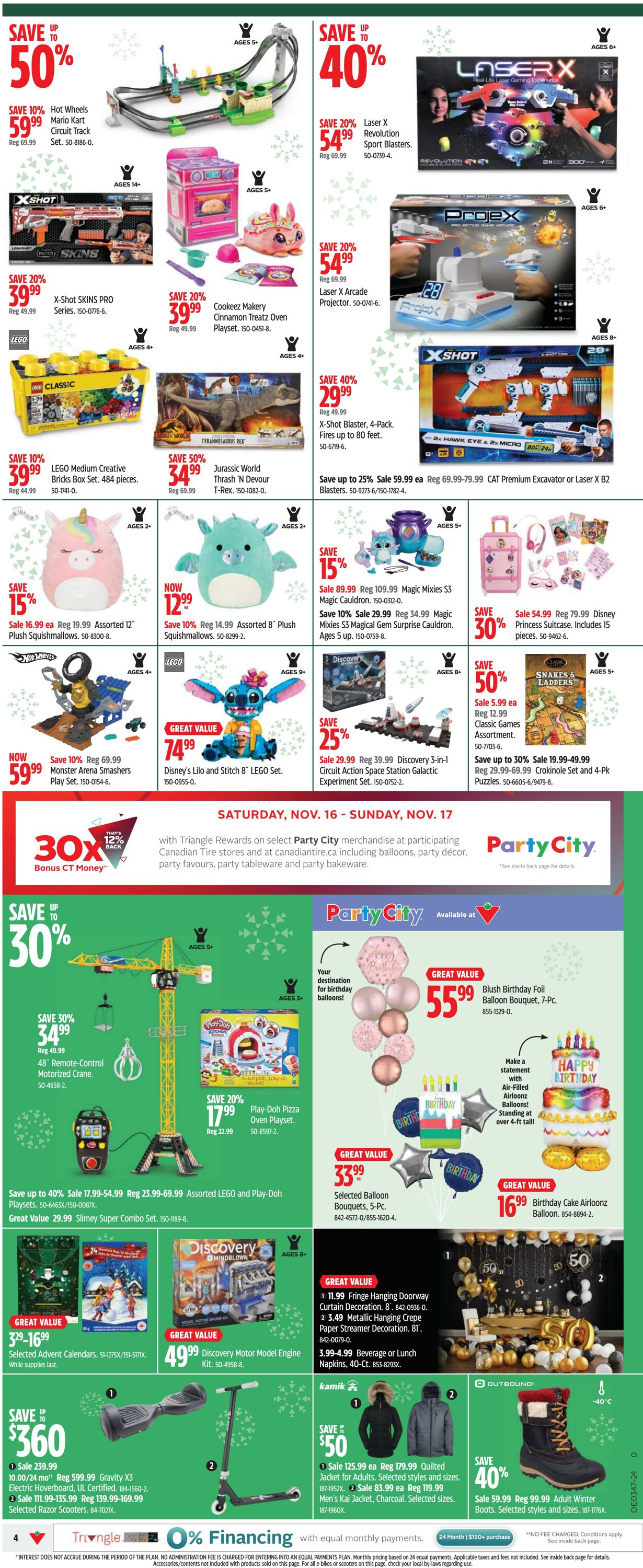 Flyer Canadian Tire 14.11.2024 - 20.11.2024