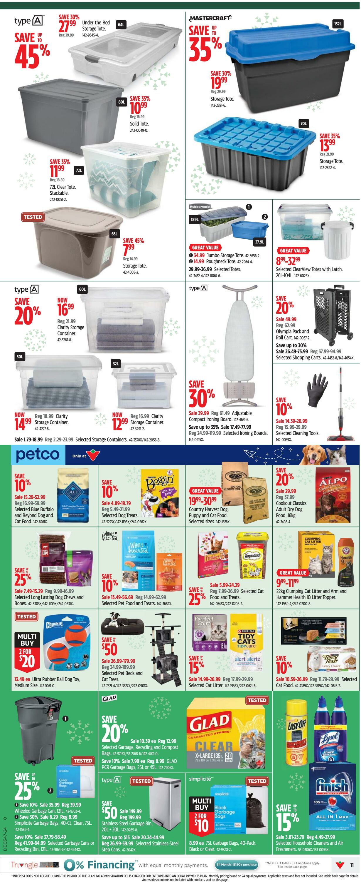 Flyer Canadian Tire 14.11.2024 - 20.11.2024