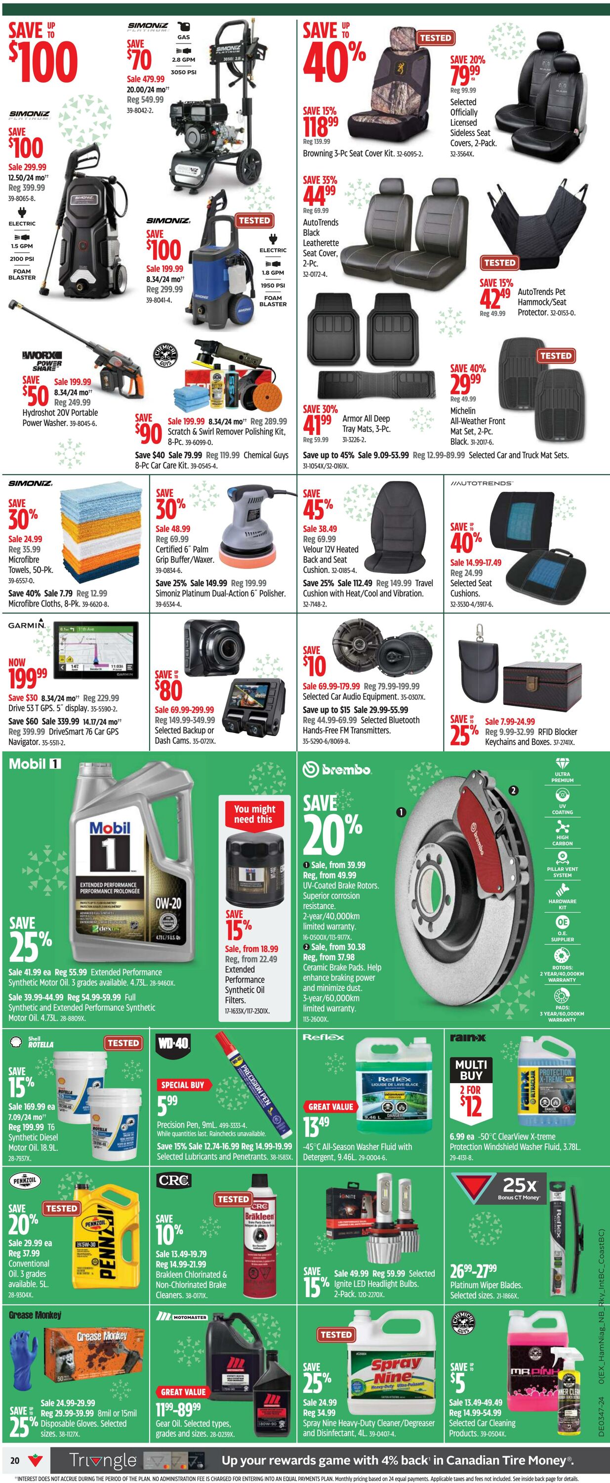 Flyer Canadian Tire 14.11.2024 - 20.11.2024