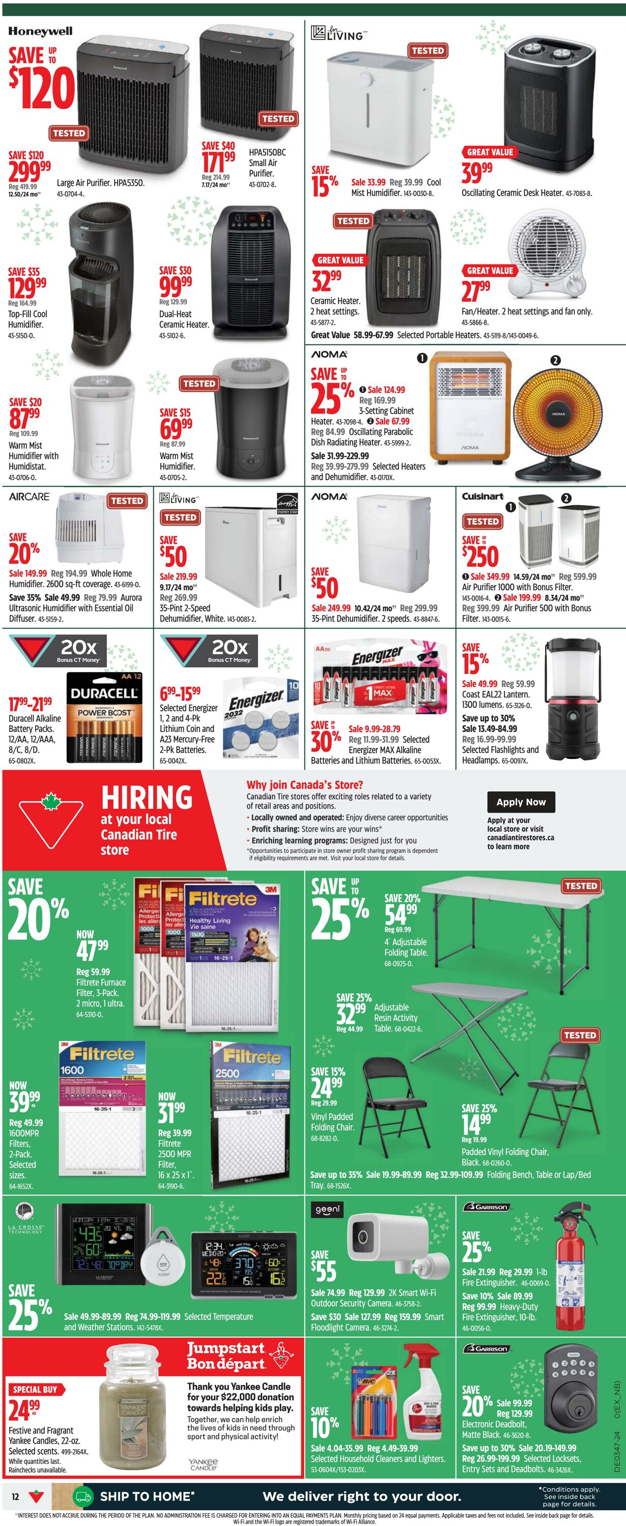 Flyer Canadian Tire 14.11.2024 - 20.11.2024