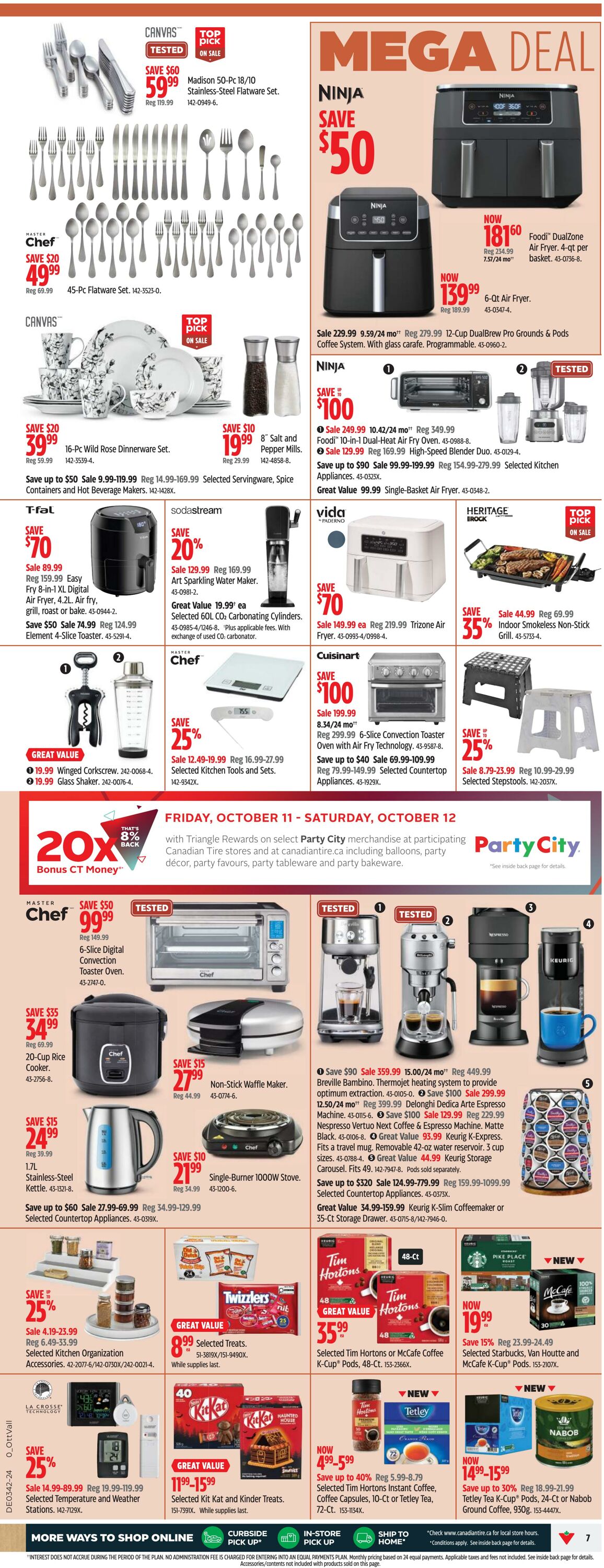 Flyer Canadian Tire 10.10.2024 - 16.10.2024