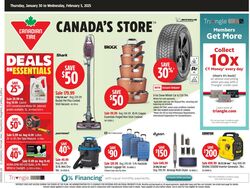 Flyer Canadian Tire 31.10.2024 - 06.11.2024